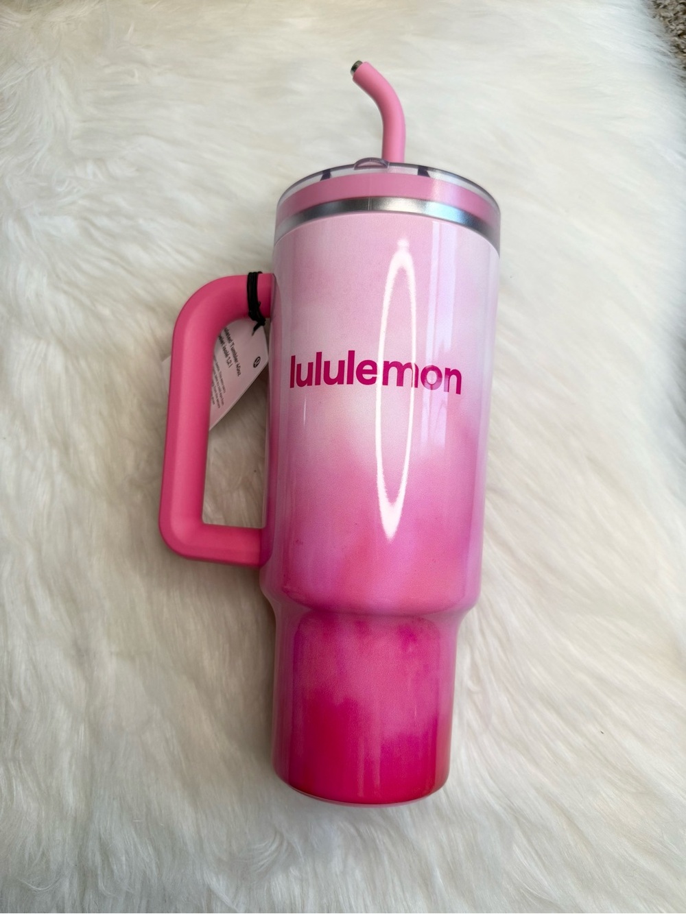 NWT Lululemon insulated tumbler 40oz PKSM/CCLD/ROSA